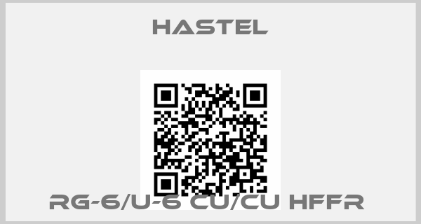 Hastel-RG-6/U-6 Cu/Cu HFFR 