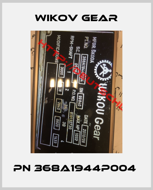 Wikov Gear-PN 368A1944P004 