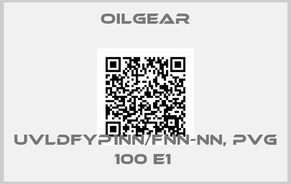Oilgear-UVLDFYP1NN/FNN-NN, PVG 100 E1 