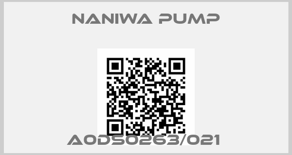 NANIWA PUMP-A0DS0263/021 