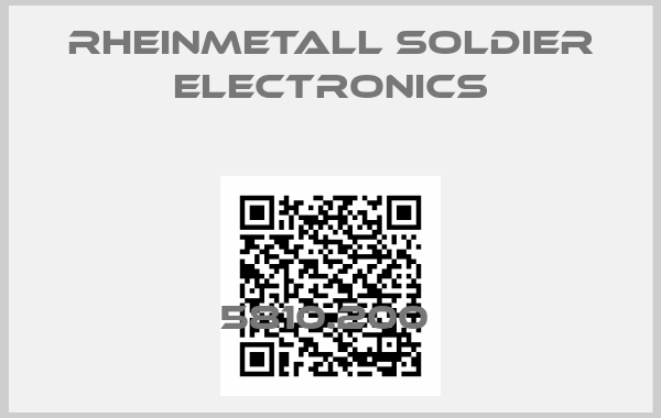 Rheinmetall soldier electronics-5810.200 