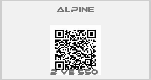 Alpine-2 VE 550 
