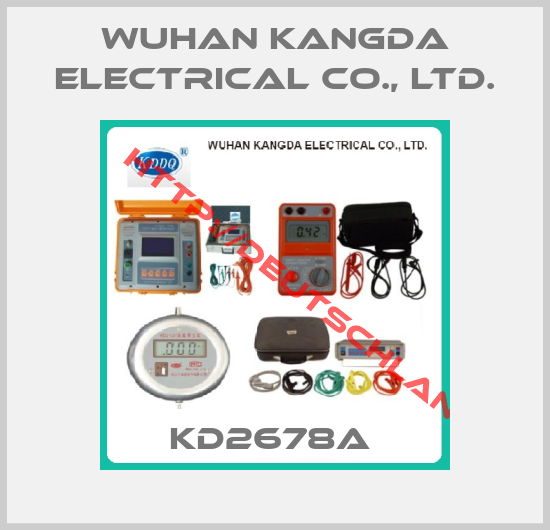 WUHAN KANGDA ELECTRICAL CO., LTD.-KD2678A 