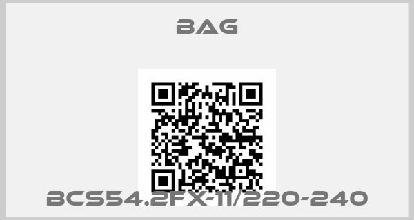 Bag-BCS54.2FX-11/220-240