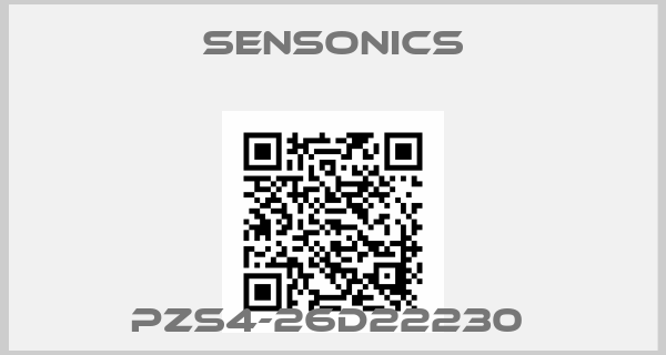 Sensonics-PZS4-26D22230 