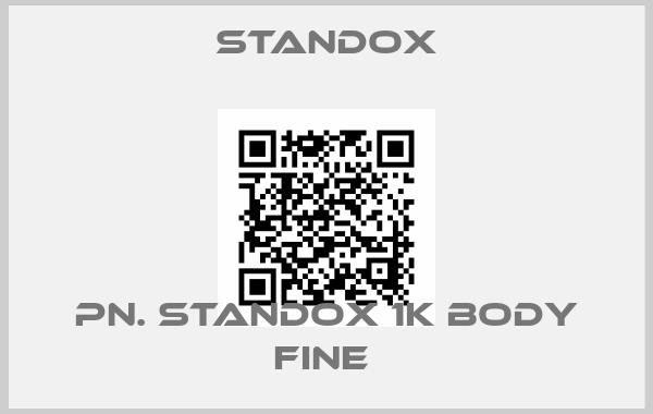 Standox-PN. STANDOX 1K BODY FINE 