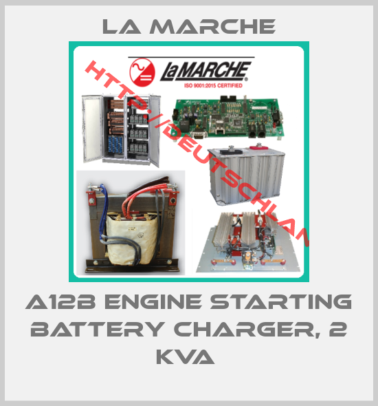 La Marche-A12B ENGINE STARTING BATTERY CHARGER, 2 KVA 