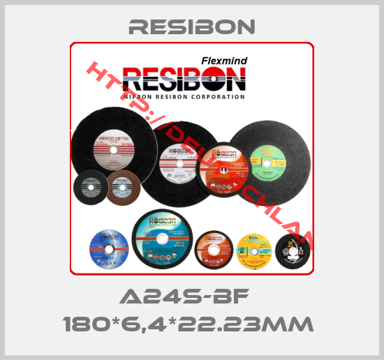 Resibon-A24S-BF   180*6,4*22.23MM 