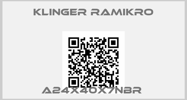 Klinger Ramikro-A24X40X7NBR 