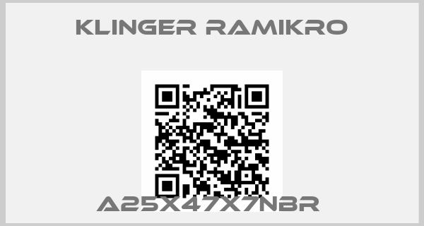 Klinger Ramikro-A25X47X7NBR 
