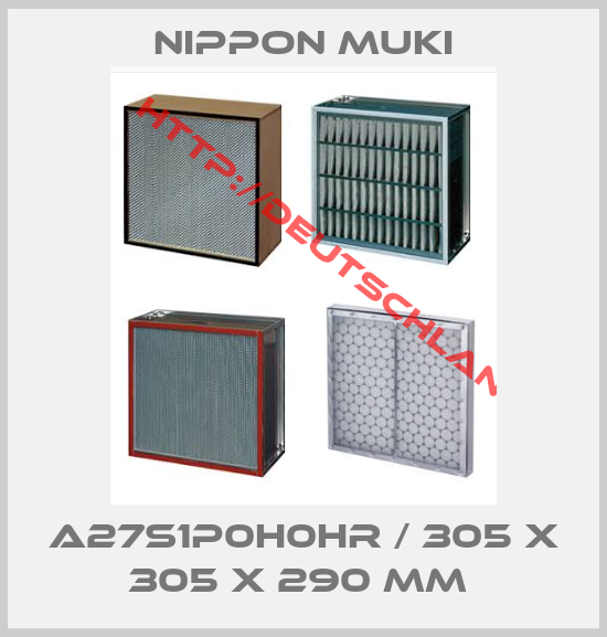 Nippon Muki-A27S1P0H0HR / 305 X 305 X 290 MM 