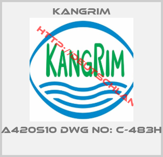 Kangrim-A420S10 DWG NO: C-483H 