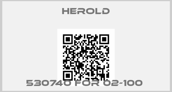 HEROLD-530740 FOR 02-100 
