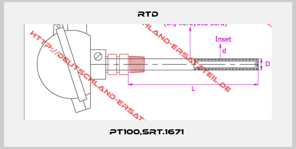 RTD-PT100,SRT.1671 