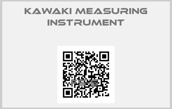 KAWAKI MEASURING INSTRUMENT-FS-S 