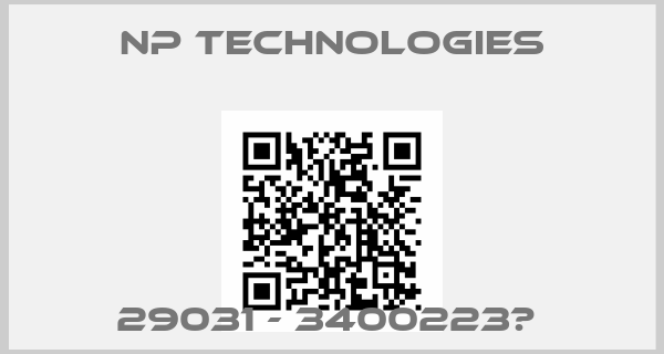 Np Technologies-29031 - 3400223	 