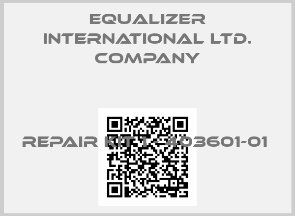 Equalizer International Ltd. Company-REPAIR KIT 1 - 403601-01 