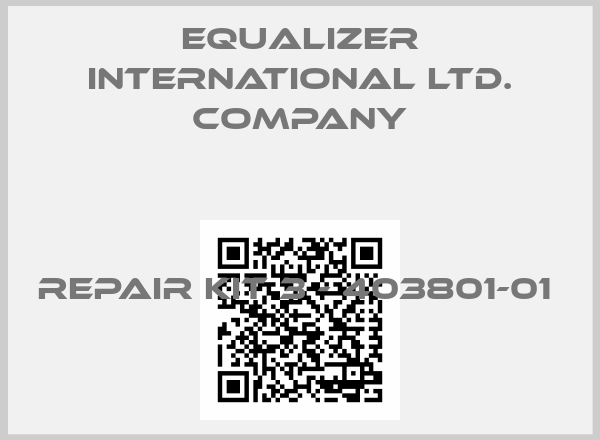 Equalizer International Ltd. Company-REPAIR KIT 3 - 403801-01 