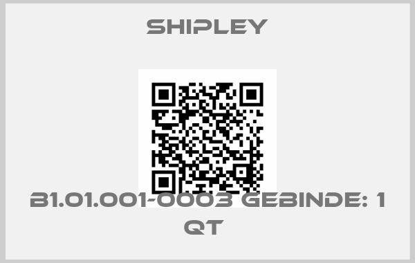 SHIPLEY-B1.01.001-0003 Gebinde: 1 QT 