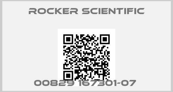 Rocker Scientific-00829 167301-07 