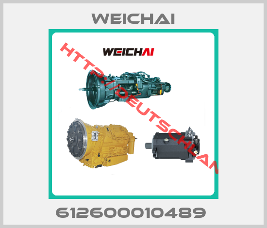 Weichai-612600010489 