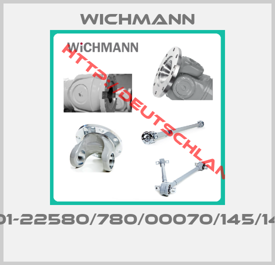 WiCHMANN-1101-22580/780/00070/145/145 