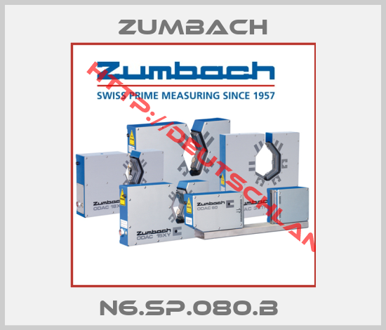 ZUMBACH-N6.SP.080.B 