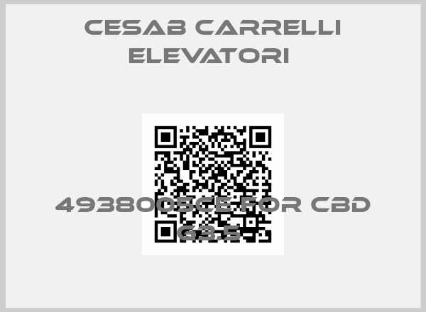 Cesab Carrelli Elevatori -4938005CE for CBD G3.5 