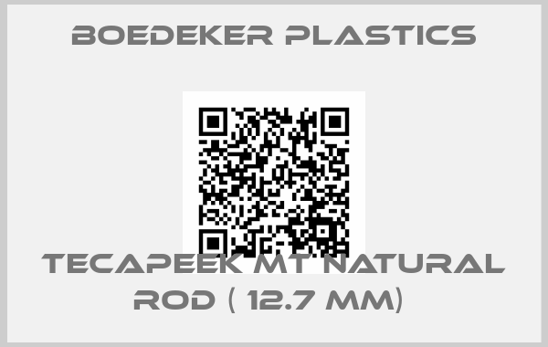 Boedeker Plastics-Tecapeek MT Natural Rod ( 12.7 mm) 