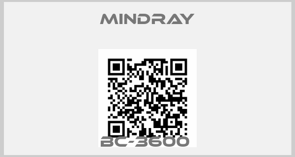 Mindray-BC-3600 