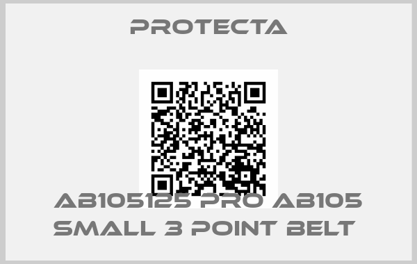 Protecta-AB105125 PRO AB105 SMALL 3 POINT BELT 