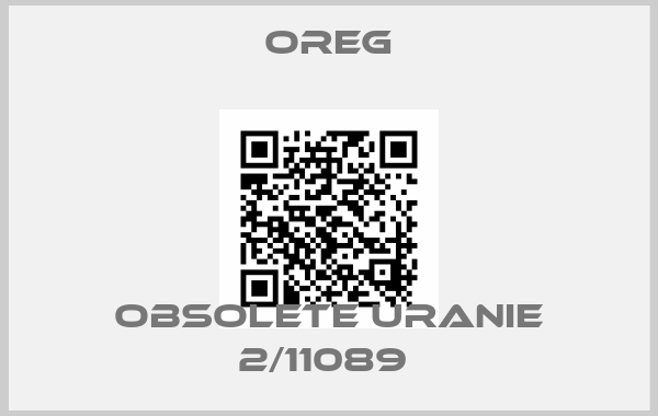 Oreg-Obsolete URANIE 2/11089 