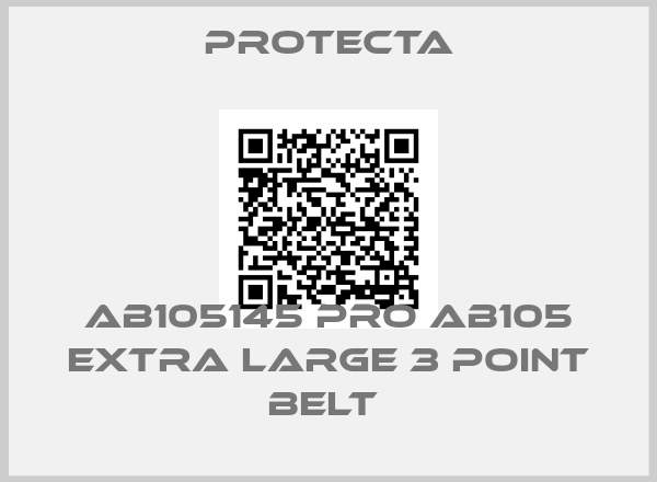 Protecta-AB105145 PRO AB105 EXTRA LARGE 3 POINT BELT 