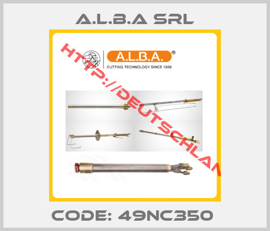 A.L.B.A srl-Code: 49NC350 