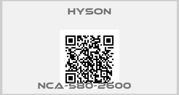 Hyson-NCA-580-2600   