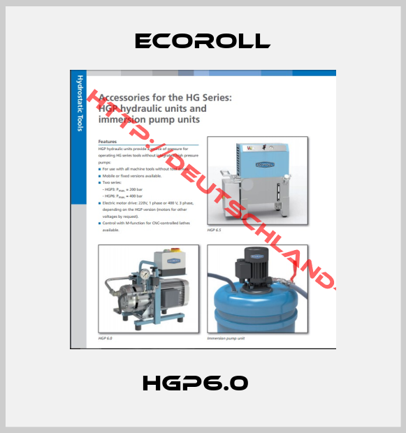Ecoroll-HGP6.0  