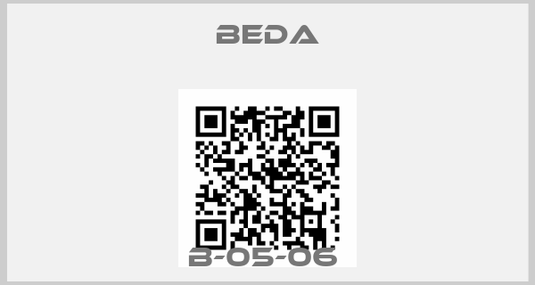 BEDA-B-05-06 