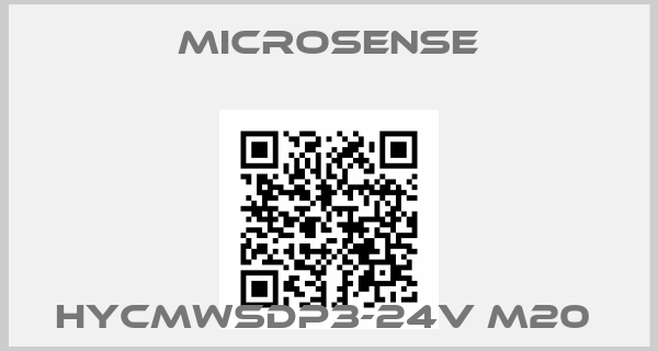 MICROSENSE-HYCMWSDP3-24V M20 