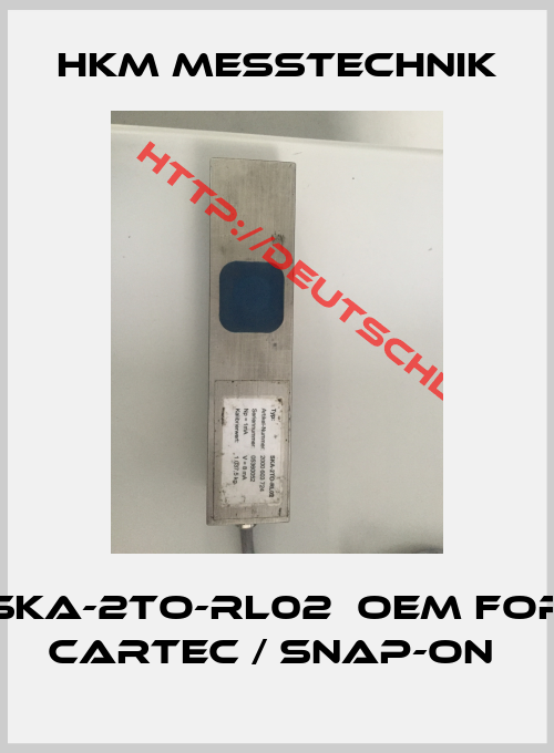 HKM Messtechnik-SKA-2TO-RL02  OEM for Cartec / Snap-on 