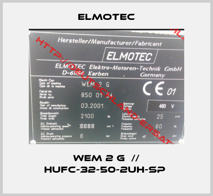 elmotec-WEM 2 G  // HUFC-32-50-2uh-SP 