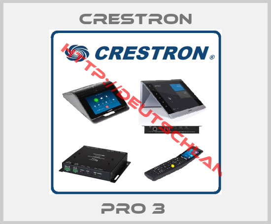 Crestron-PRO 3 