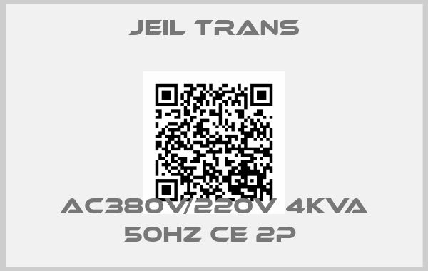 Jeil Trans-AC380V/220V 4KVA 50HZ CE 2P 