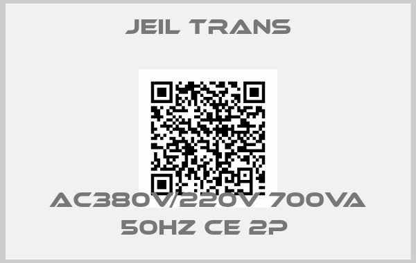 Jeil Trans-AC380V/220V 700VA 50HZ CE 2P 