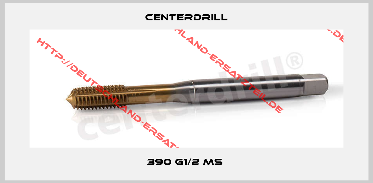 Centerdrill-390 G1/2 MS 