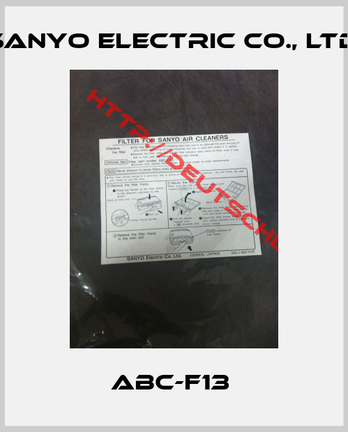 SANYO Electric Co., Ltd.-ABC-F13 