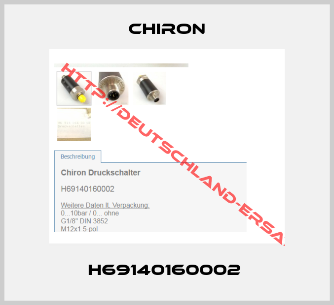 Chiron-H69140160002 