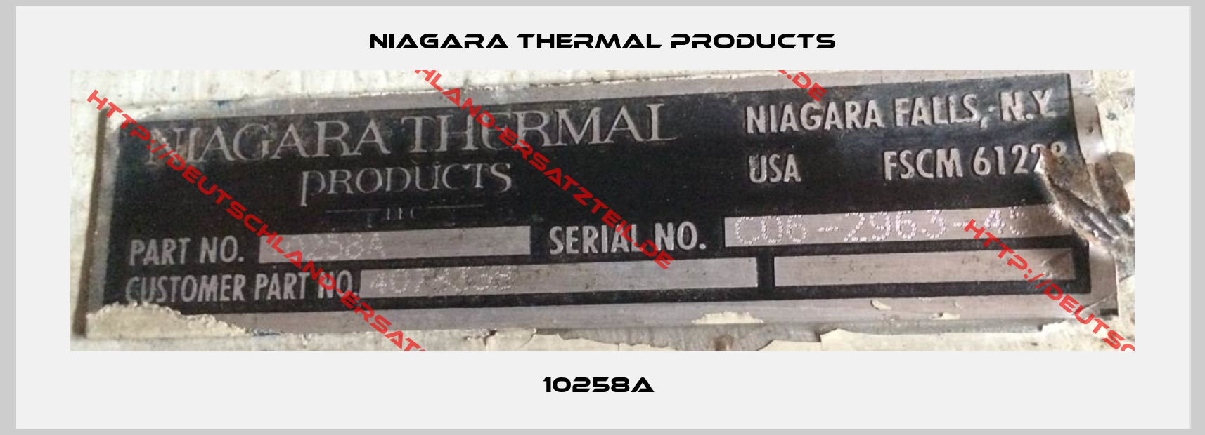 Niagara Thermal Products-10258A 