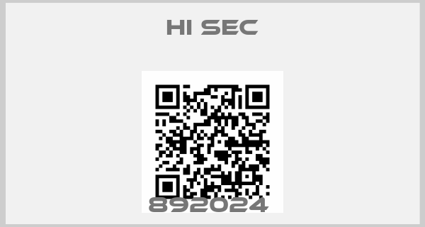 HI SEC-892024 