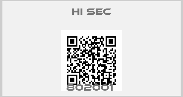HI SEC-802001 