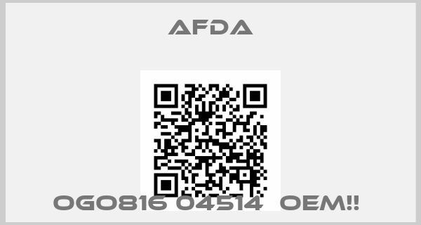 AFDA-OGO816 04514  OEM!! 